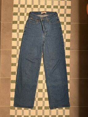 Madewell Women's Perfect Vintage Wide Leg Jeans in Medium Blue